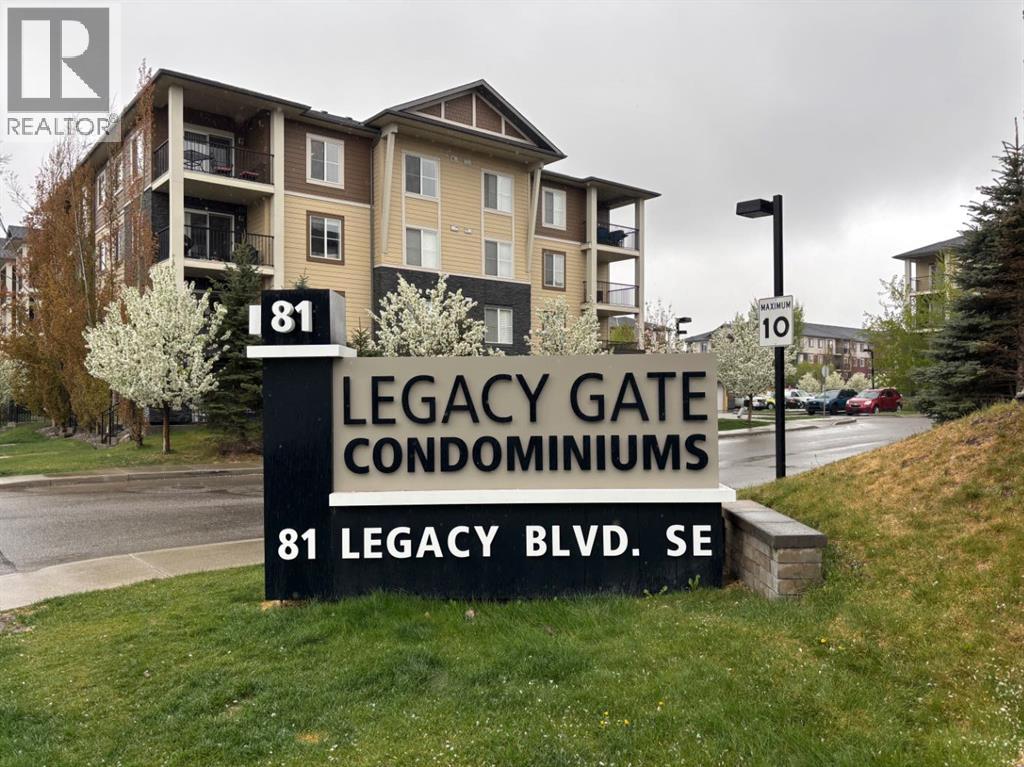 Apartment for Sale in 1112, 81 Legacy Boulevard SE|Calgary, Alberta T2X2B9