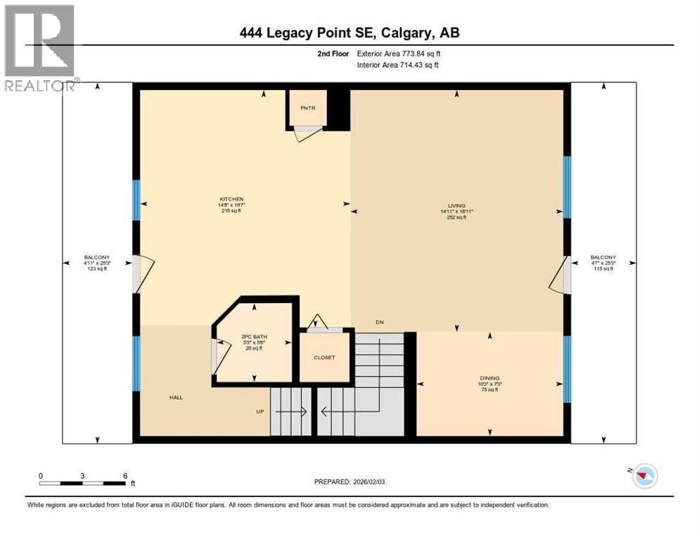 Row / Townhouse for Sale in 444 Legacy Point SE|Calgary, Alberta T2X3Z3 4