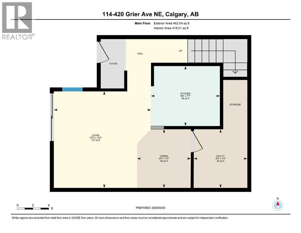 Row / Townhouse for Sale in 114, 420 Grier Avenue NE|Calgary, Alberta T2K5X6 4