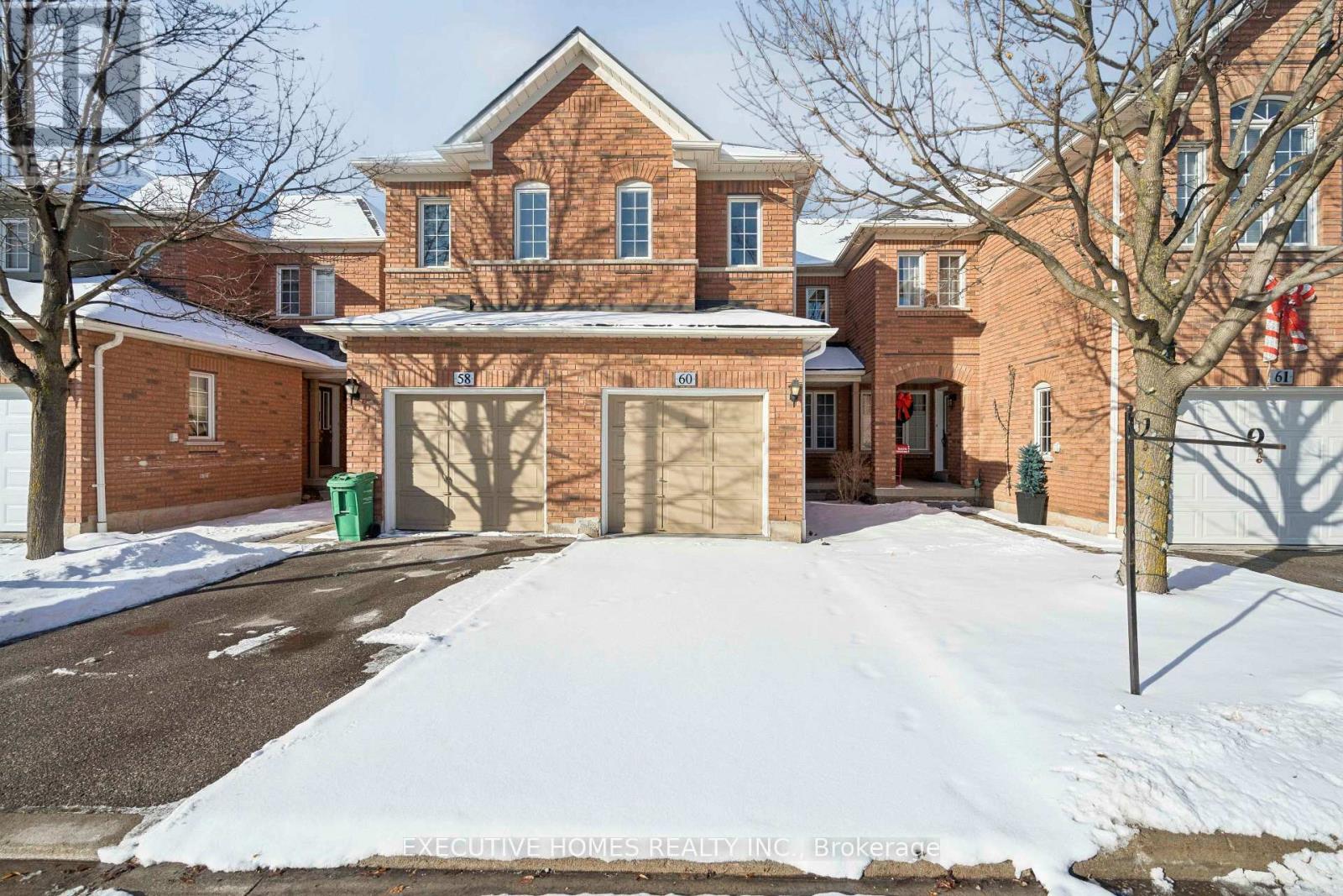 Row / Townhouse for Sale in 60 - 2665 THOMAS STREET|Mississauga (Central Erin Mills), Ontario L5M6G6