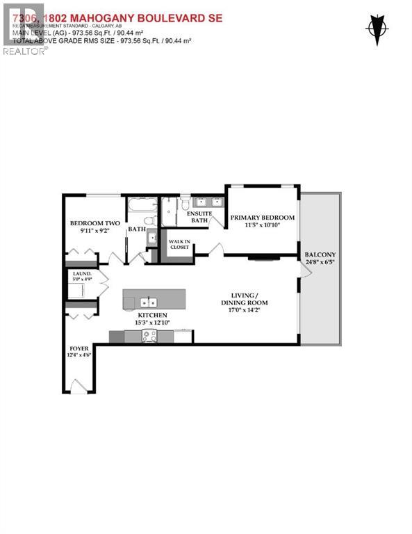 Apartment for Sale in 7306, 1802 Mahogany Boulevard SE|Calgary, Alberta T3M4J2 2