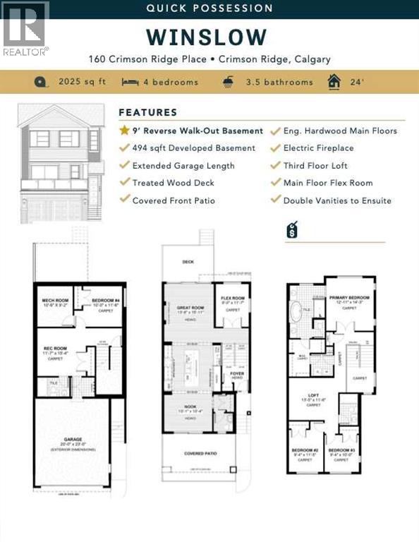 House for Sale in 160 Crimson Ridge Place NW|Calgary, Alberta T3L0K4 3
