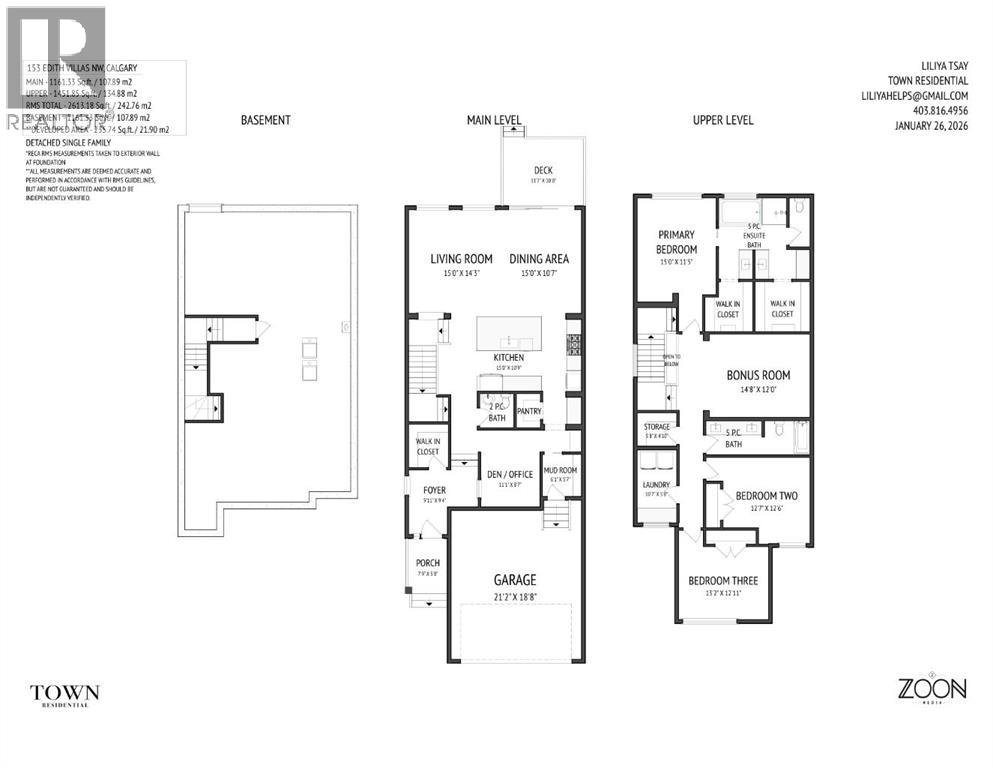 House for Sale in 153 Edith Villas NW|Calgary, Alberta T3R1Y8 2