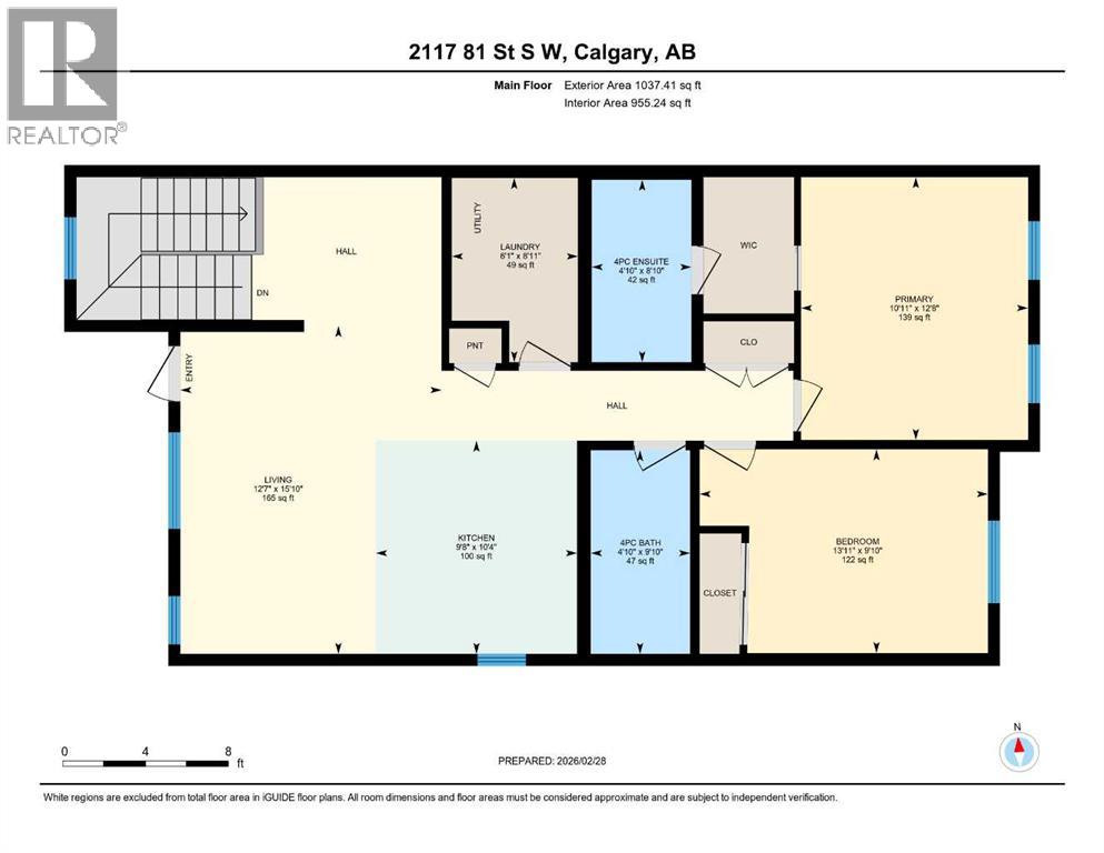 Row / Townhouse for Sale in 129, 2117 81 Street SW|Calgary, Alberta T3H6H5 4