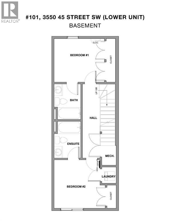 Row / Townhouse for Sale in 101, 3550 45 Street SW|Calgary, Alberta T3E3V2 5