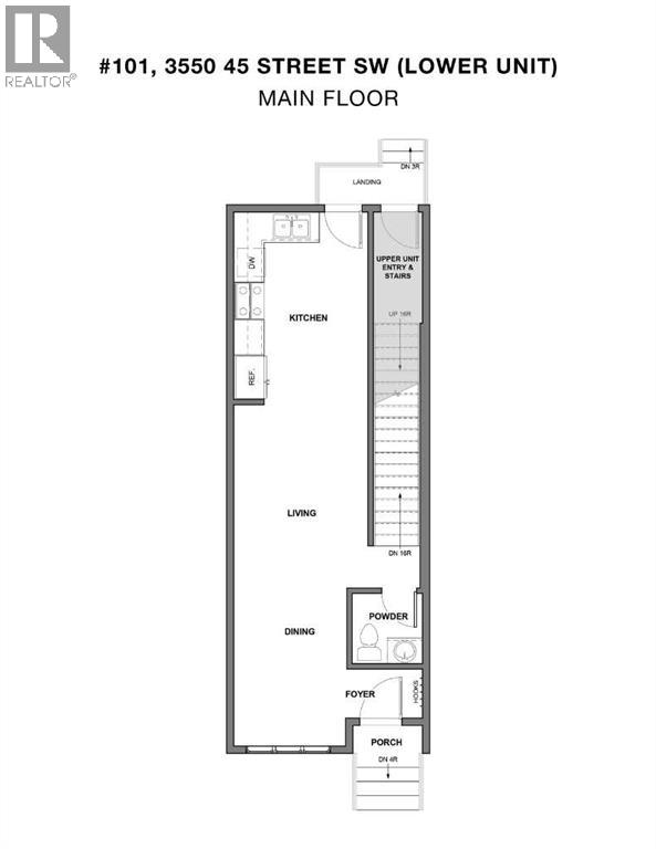 Row / Townhouse for Sale in 101, 3550 45 Street SW|Calgary, Alberta T3E3V2 4