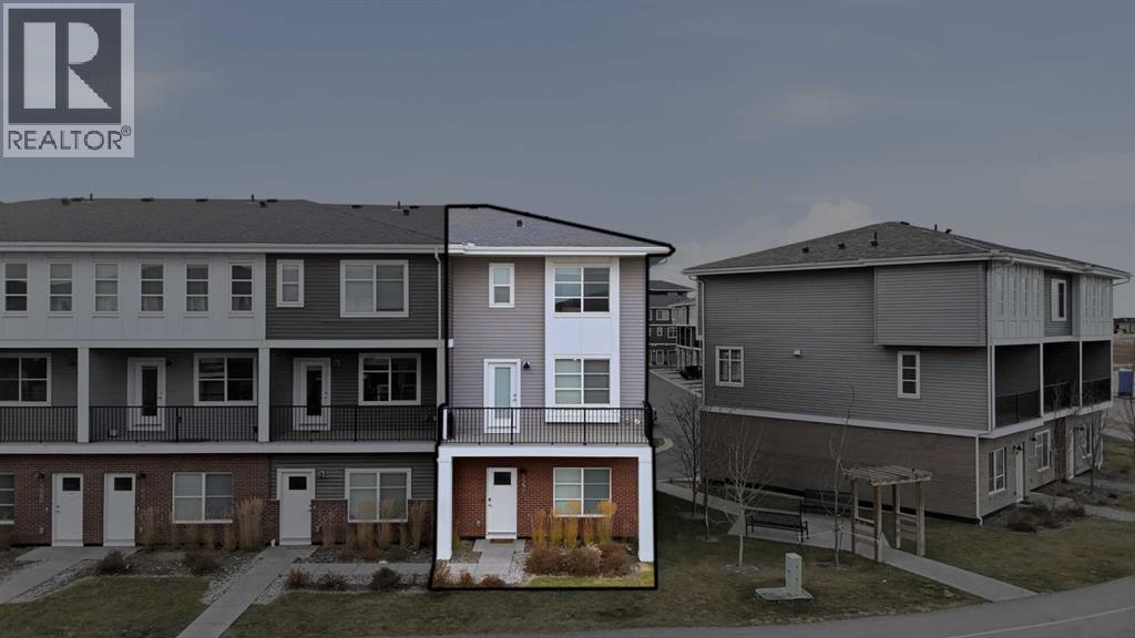 Row / Townhouse for Sale in 1231 Cornerstone Street NE|Calgary, Alberta T3N2G1 2