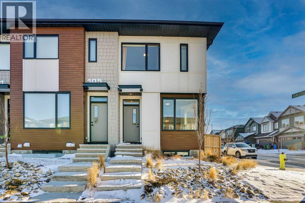 Row / Townhouse for Sale in 109 Homestead Boulevard NE|Calgary, Alberta T3J2H1 2