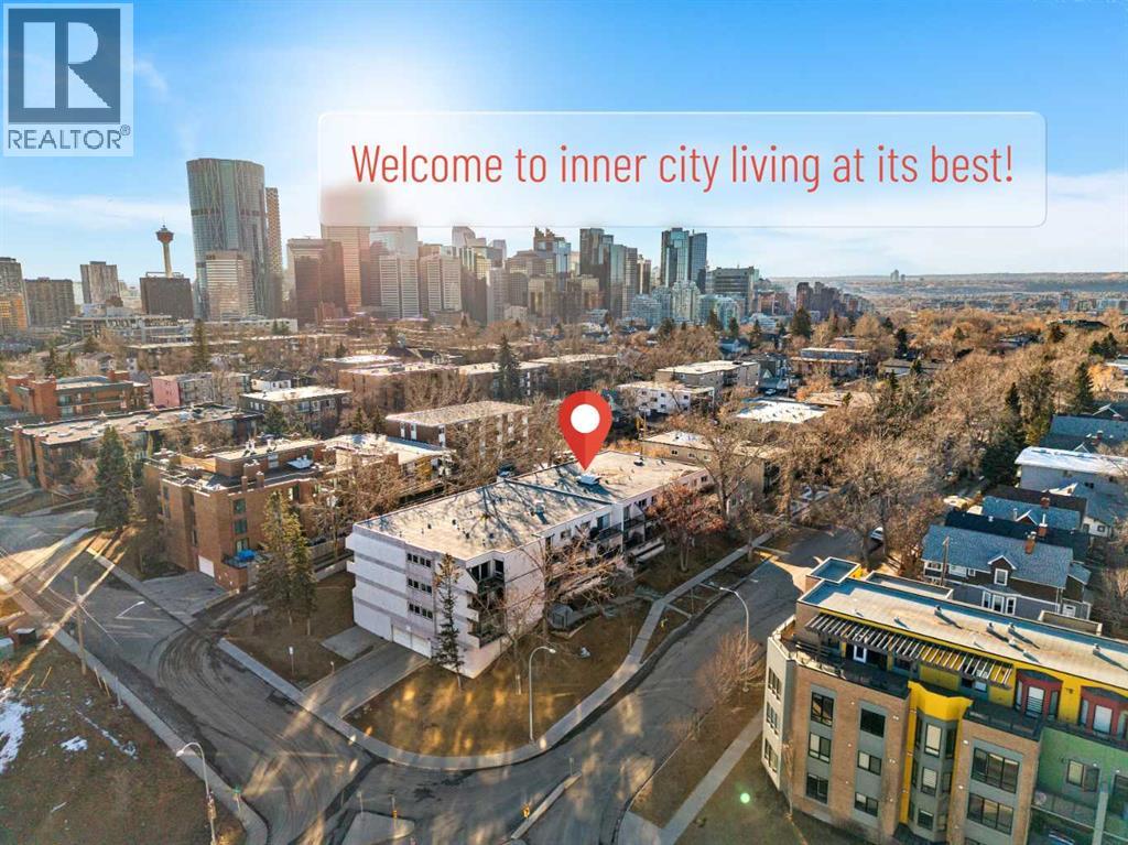 Apartment for Sale in 312, 355 5 Avenue NE|Calgary, Alberta T2E0K9