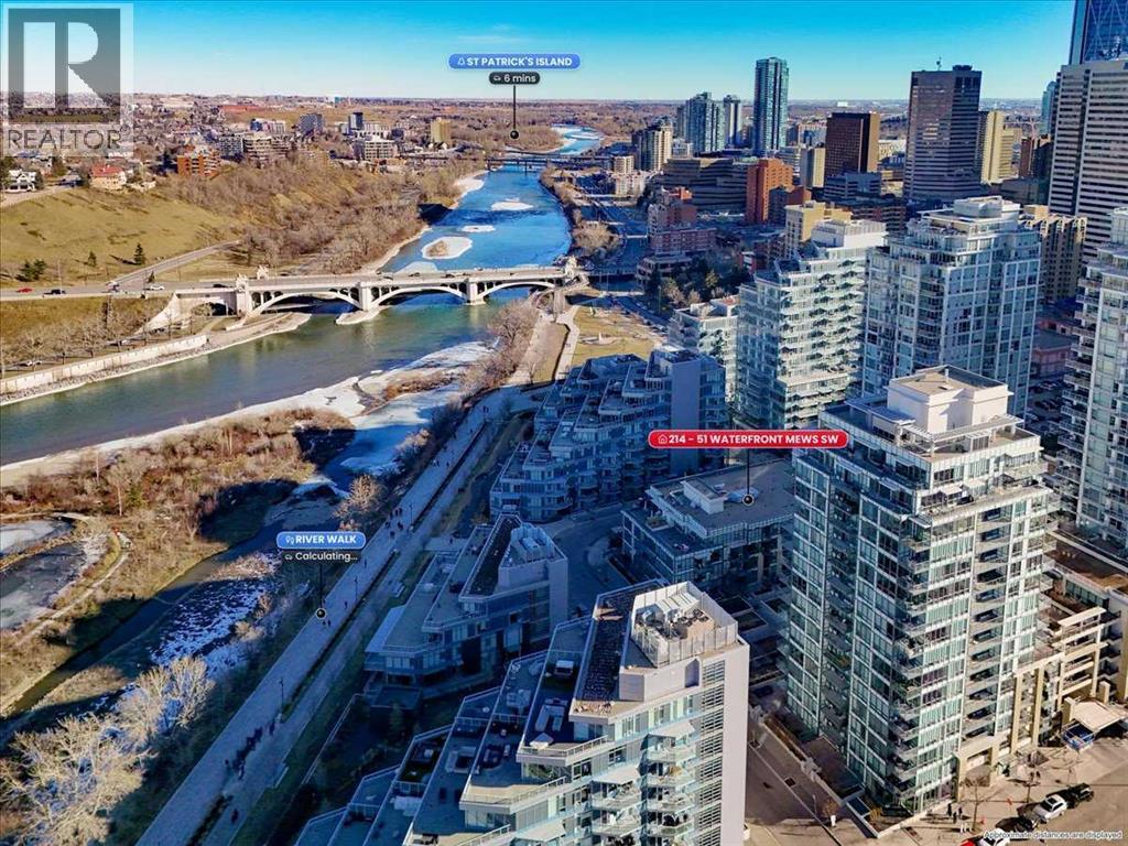 Apartment for Sale in 214, 51 Waterfront Mews SW|Calgary, Alberta T2P0X3 3