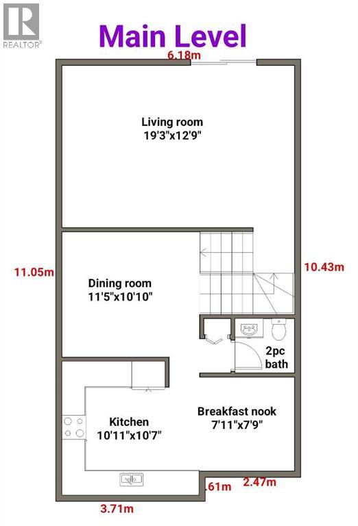 Row / Townhouse for Sale in 322 Point Mckay Gardens NW|Calgary, Alberta T3B5B7 4