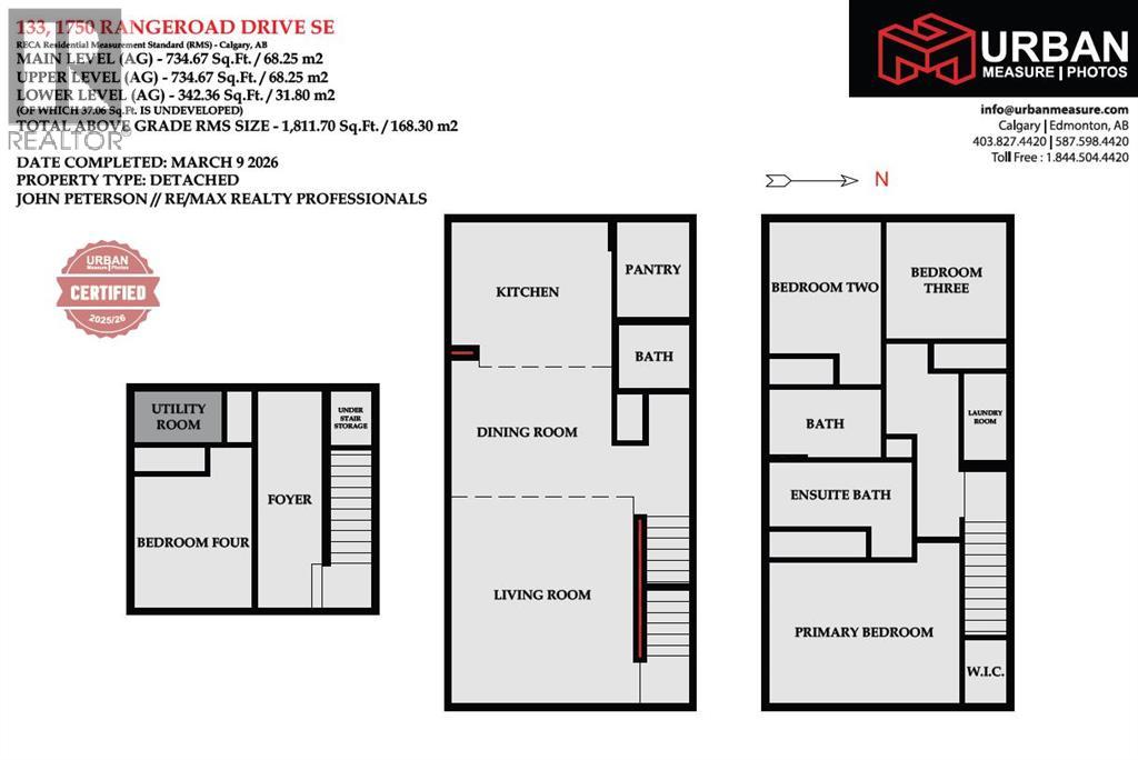 Row / Townhouse for Sale in 133, 1750 Rangeview Drive SE|Calgary, Alberta T3S0X3 2