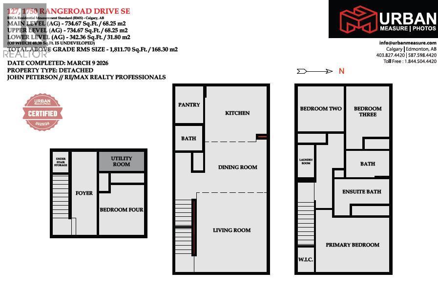Row / Townhouse for Sale in 127, 1750 Rangeview Drive SE|Calgary, Alberta T3S0X3 2