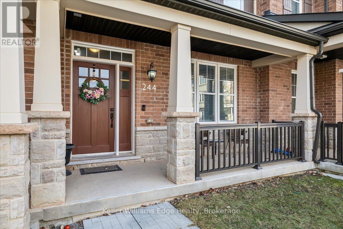 Row / Townhouse for Sale in 244 HAROLD DENT TRAIL|Oakville (GO Glenorchy), Ontario L6M1S2 2