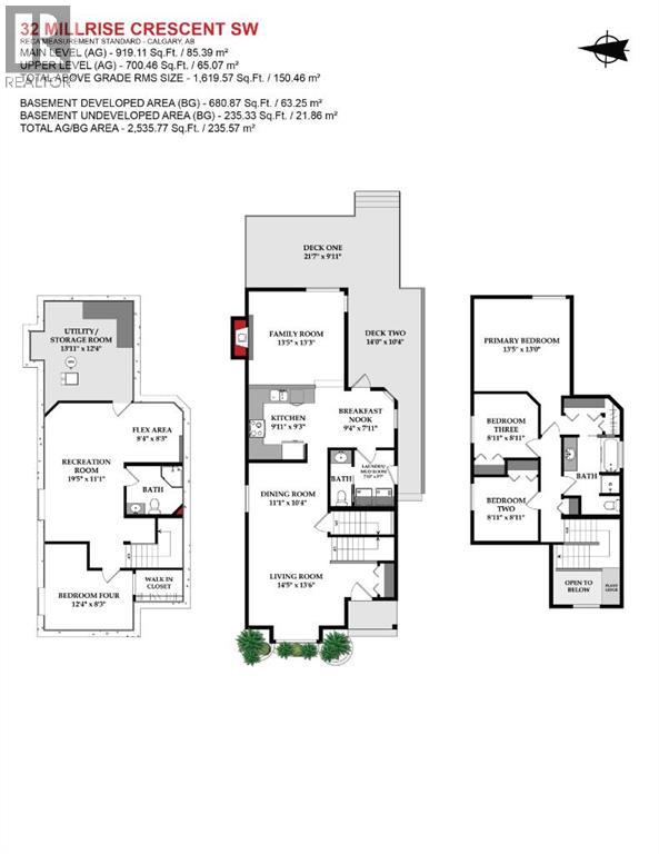 House for Sale in 32 Millrise Crescent SW|Calgary, Alberta T2Y2H6 4