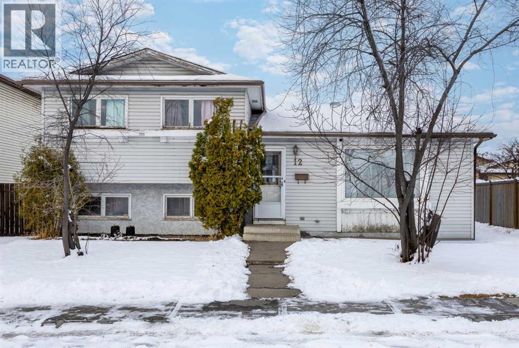 House for Sale in 12 Whitaker Close NE|Calgary, Alberta T1Y5K3