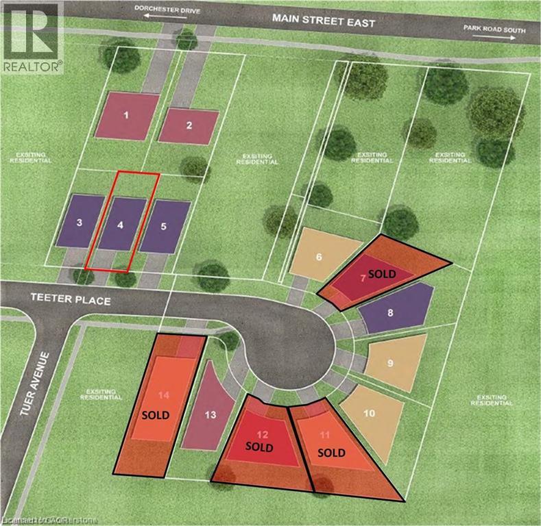 13 TEETER Place UnitNo. Lot 4, Grimsby