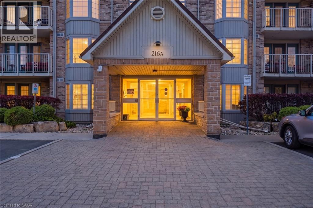 216 PLAINS Road W UnitNo. A307, Burlington