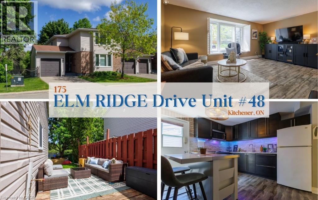 175 ELM RIDGE Drive UnitNo. 48, Kitchener