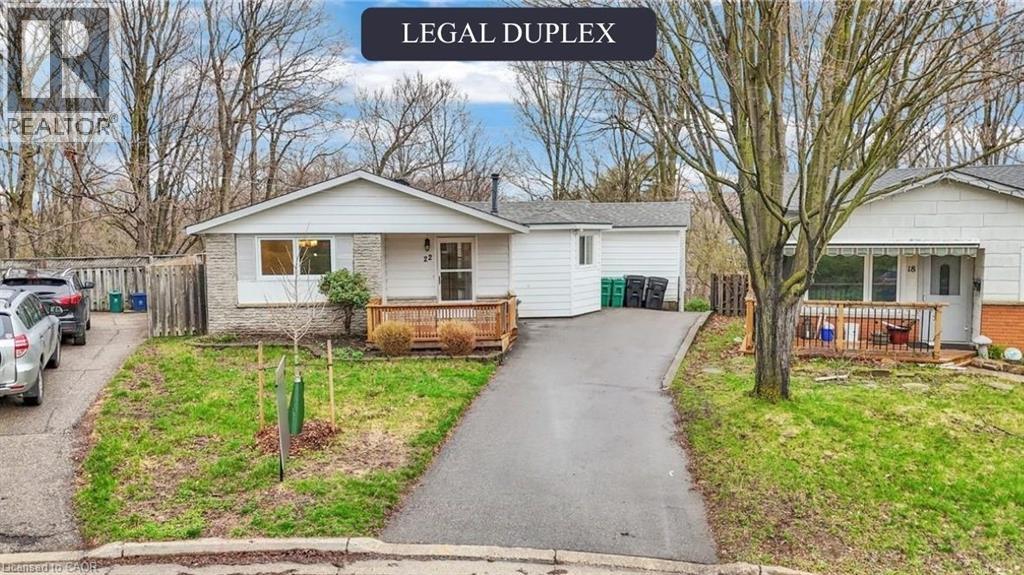 22 BLACKHORNE Crescent, Kitchener