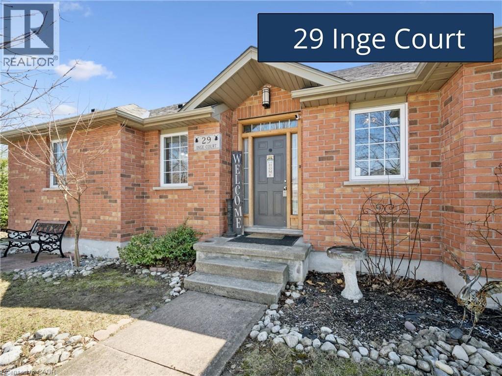 29 INGE Court, Kitchener