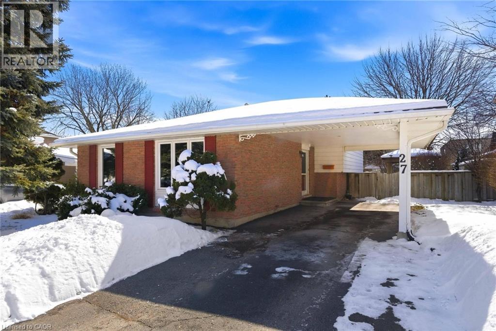 27 LEWIS Crescent, Kitchener