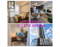 60 Frederick Street Unitno. 2710, MLS 40810944