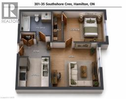 35 SOUTHSHORE Crescent UnitNo. 301 - 24