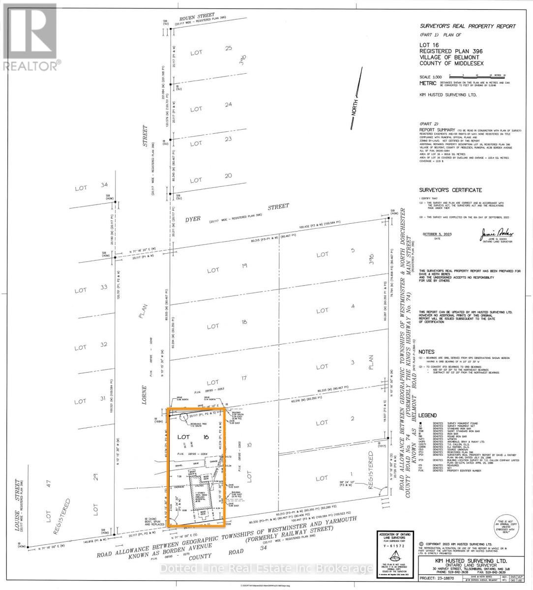 156 BORDEN AVENUE, Central Elgin (Belmont)