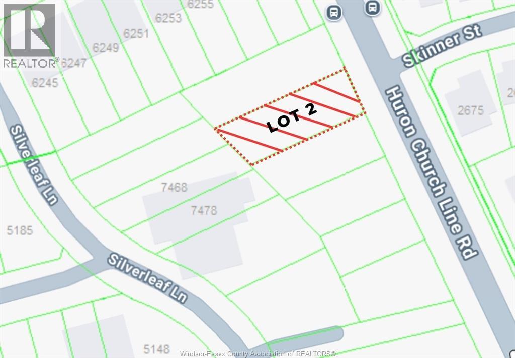 V/L Huron Church Line ROAD UnitNo. Lot No.2, LaSalle