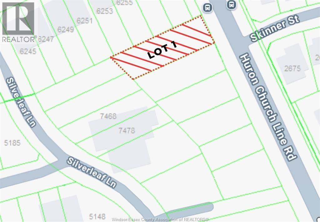 V/L Huron Church Line ROAD UnitNo. Lot No.1, LaSalle