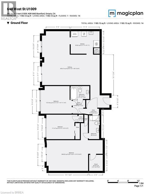 640 WEST Street UnitNo. 1009, Brantford