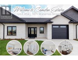 54 - 1071 Waterloo Street N, MLS X12952944