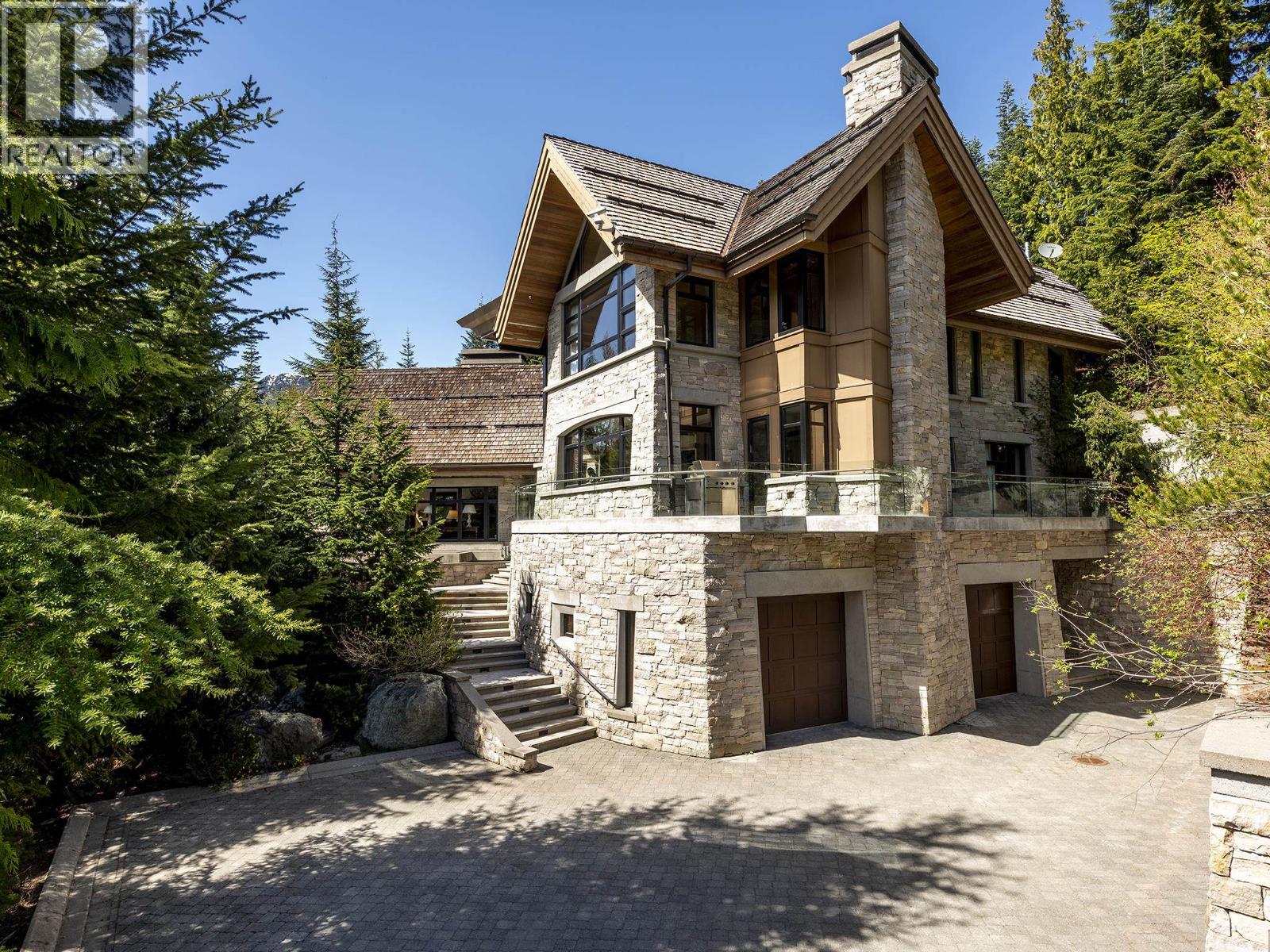 Exterior view of the luxury mountain property at 2286 Nordic Drive, Whistler