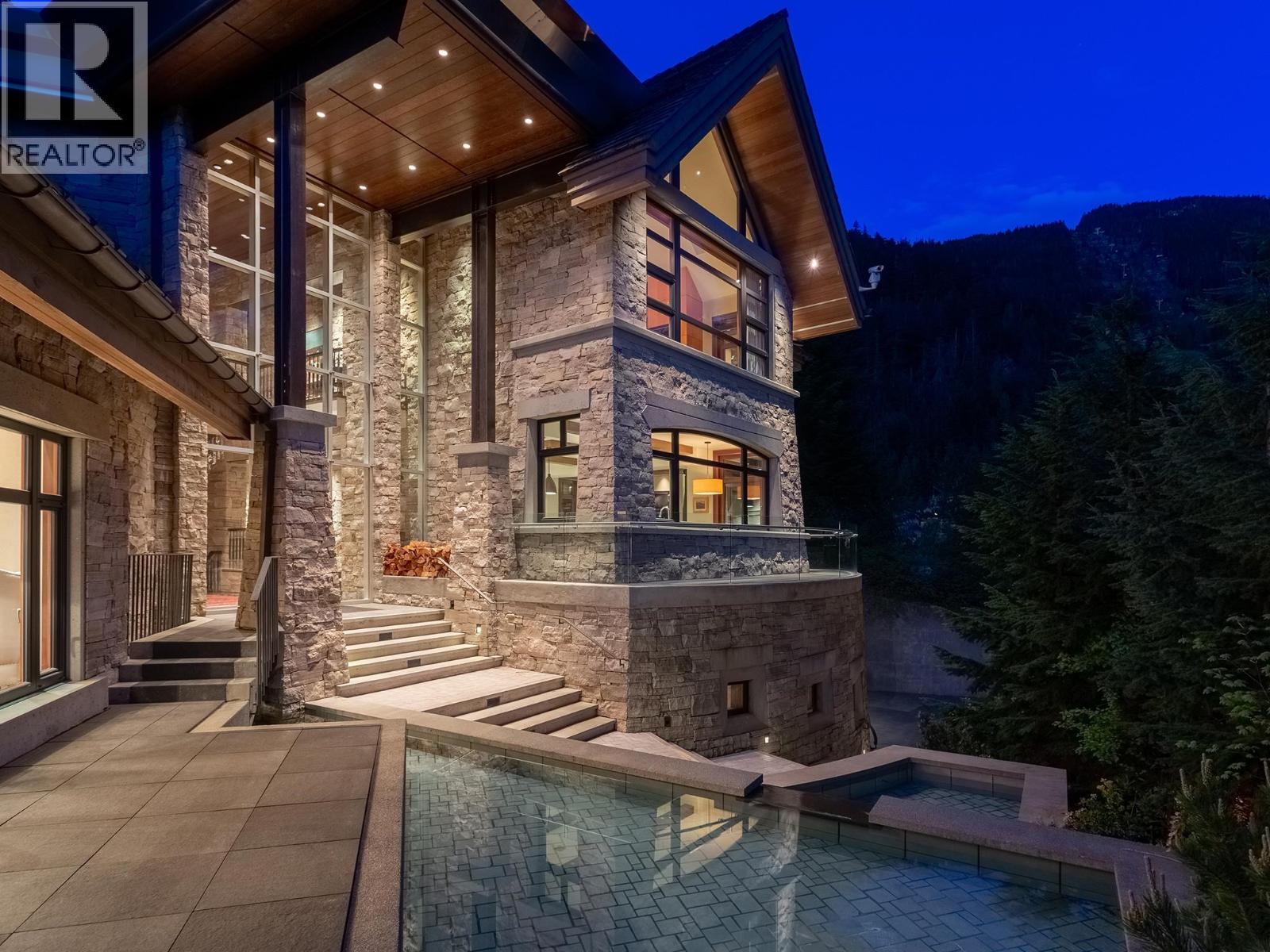 The beautiful natural surroundings and alpine landscape near 2286 Nordic Drive in Whistler