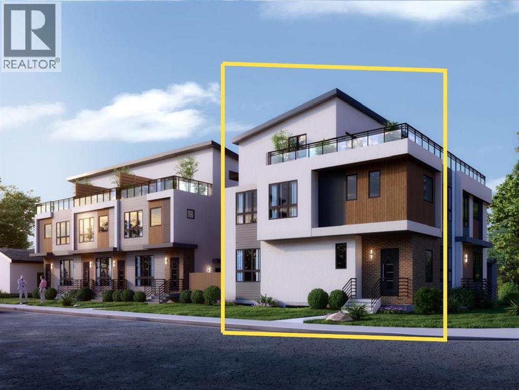 Row / Townhouse for Sale in 2902 14 Avenue|Calgary, Alberta T3C1L8