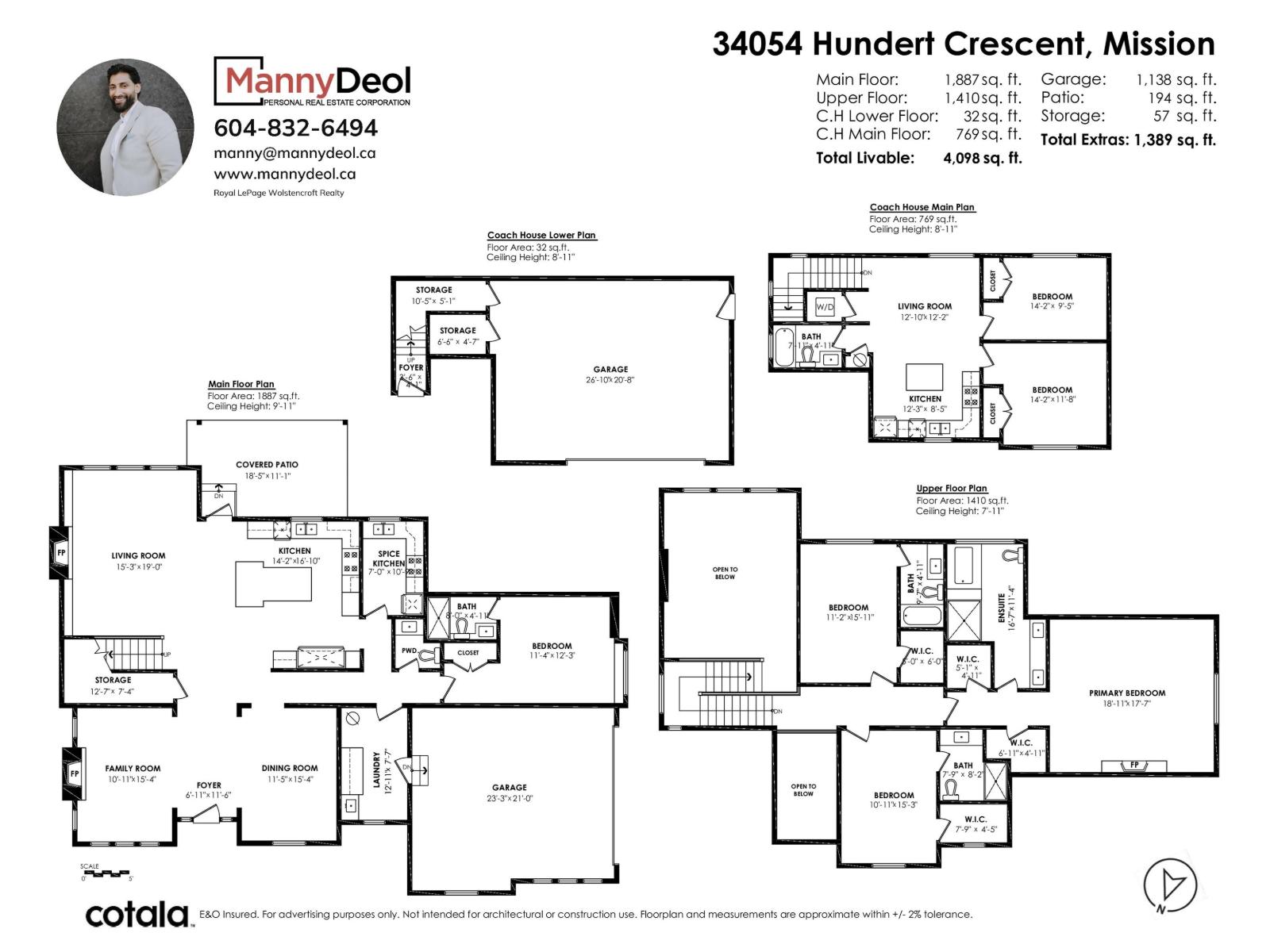 For sale: 34054 HUNDERT CRESCENT, Mission, British Columbia V2V0H9