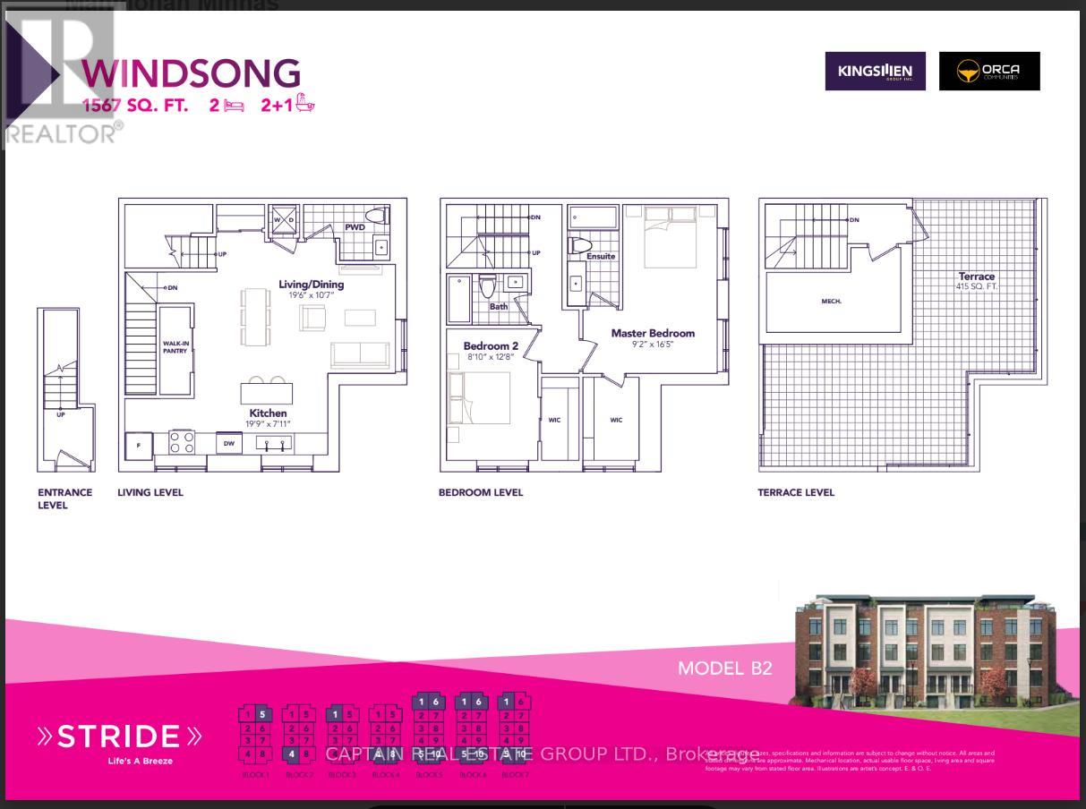 Row / Townhouse for Sale in 248 - 1075 DOUGLAS MCCURDY COMMON|Mississauga (Lakeview), Ontario L5G0C6 2