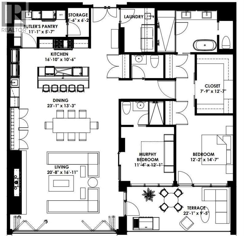Apartment for Sale in 403, 100 10A Street NW|Calgary, Alberta T2N4T3 2