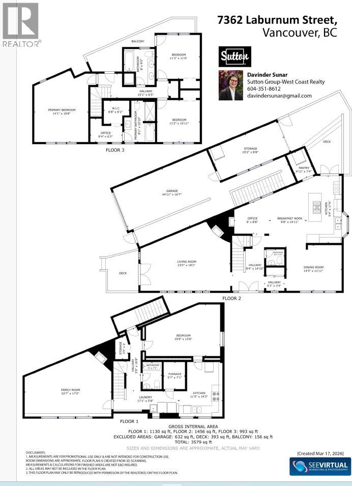 For sale: 7362 LABURNUM STREET, Vancouver, British Columbia V6P5N3