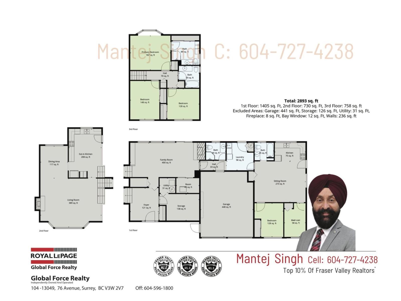 For sale: 7444 184 STREET, Surrey, British Columbia V4N3G5