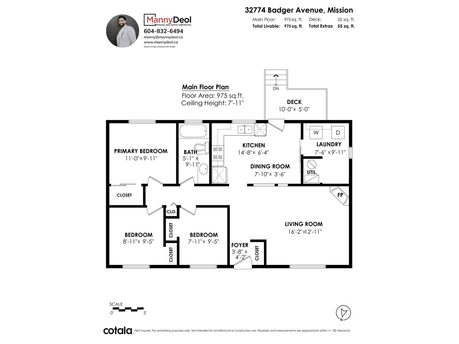 For sale: 32774 BADGER AVENUE, Mission, British Columbia V2V5B2