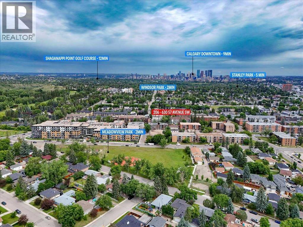 Apartment for Sale in 206, 630 57 Avenue SW|Calgary, Alberta T2V0H4