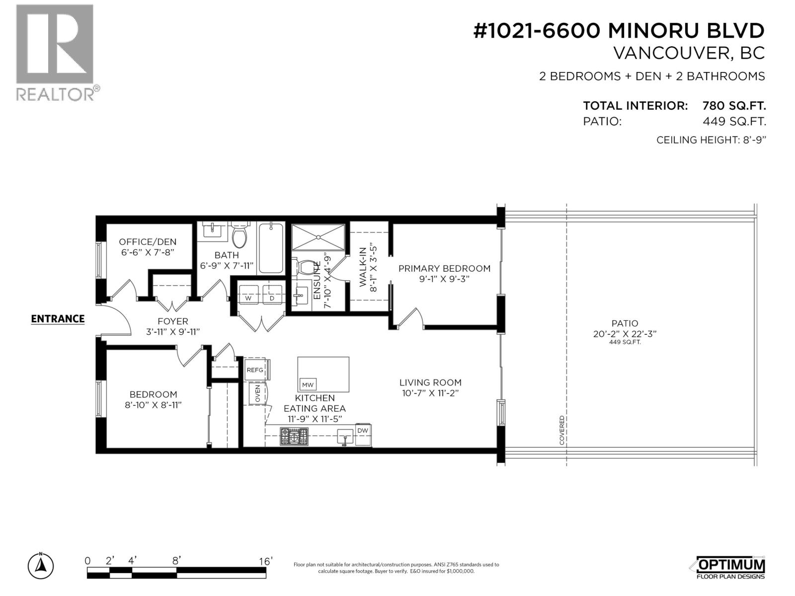 For sale: 1021 6600 MINORU BOULEVARD, Richmond, British Columbia