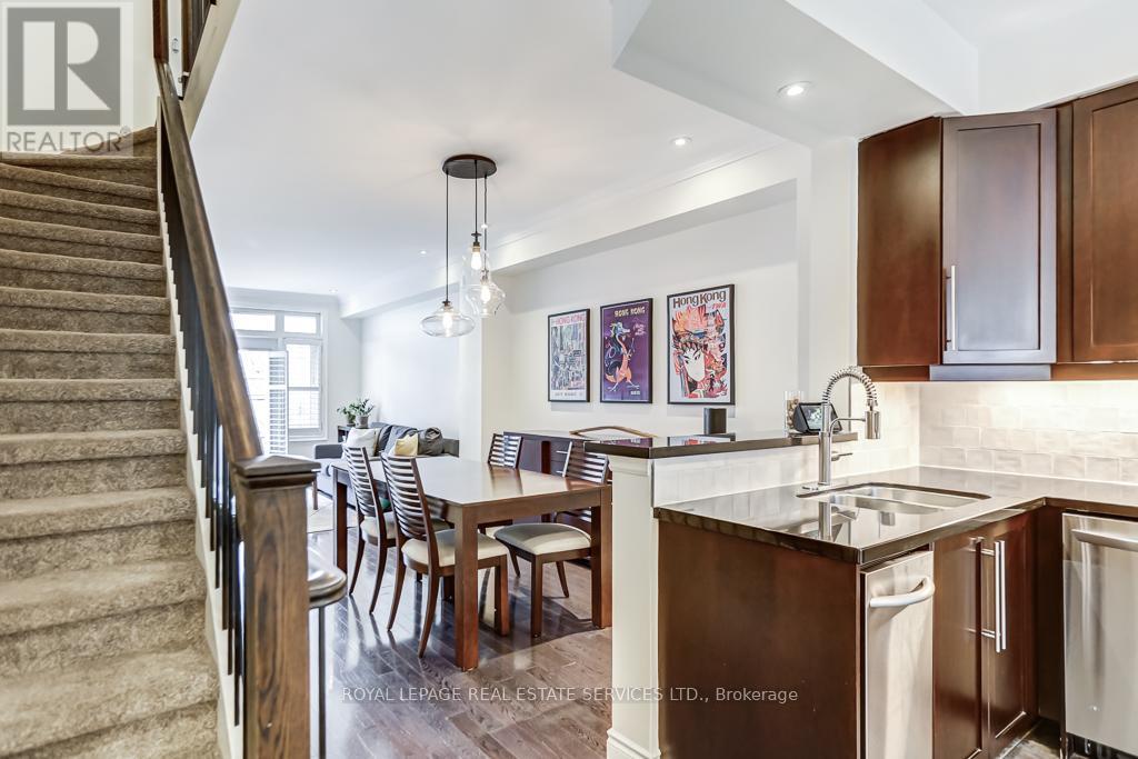 Row / Townhouse for Sale in #8 - 245 VAN DUSEN BOULEVARD|Toronto (Islington-City Centre West), Ontario M8Z3J2 4