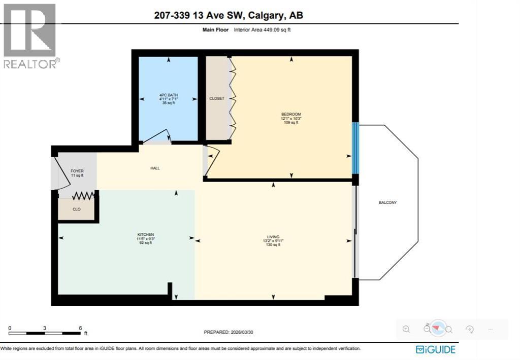 Apartment for Sale in 207, 339 13 Avenue SW|Calgary, Alberta T2R0K3 3