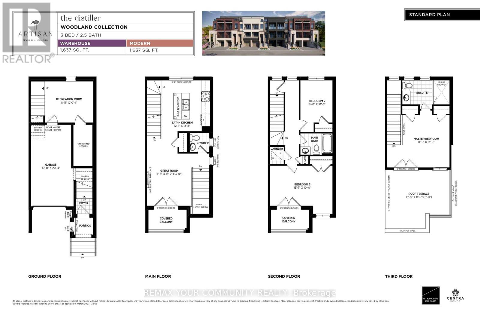 Row / Townhouse for Sale in 1725 BARBERTOWN ROAD|Mississauga (Erin Mills), Ontario L5A2H4 3