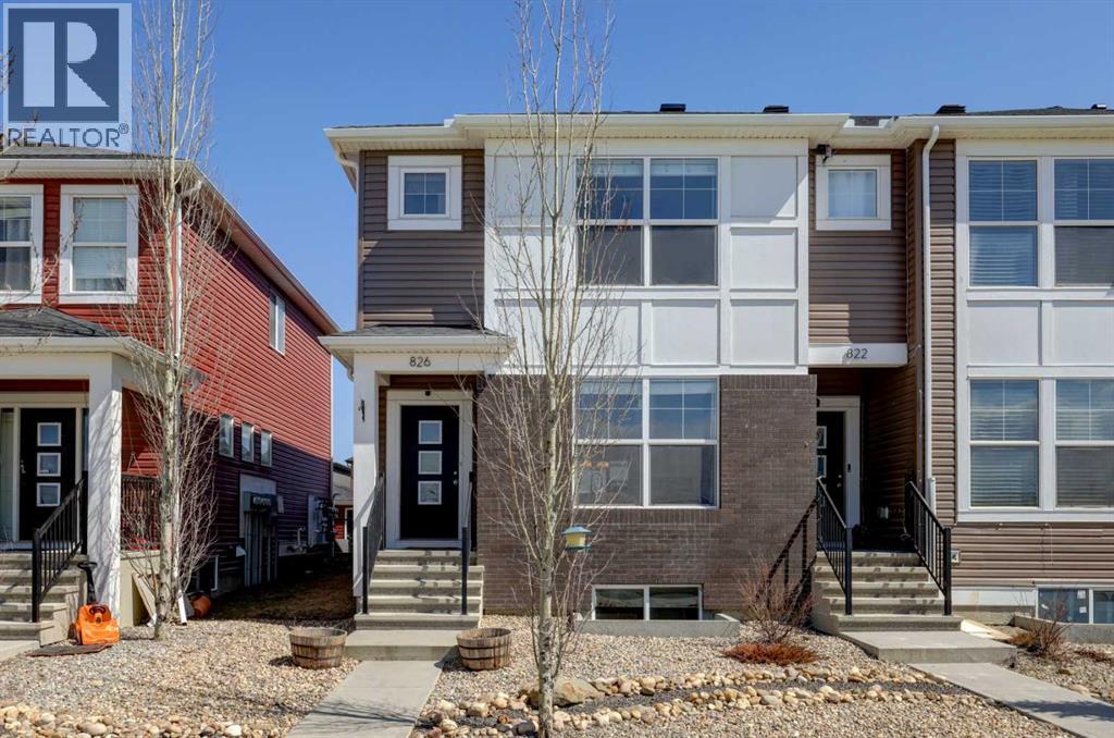 Row / Townhouse for Sale in 826 Cornerstone Boulevard NE|Calgary, Alberta T3N1J4