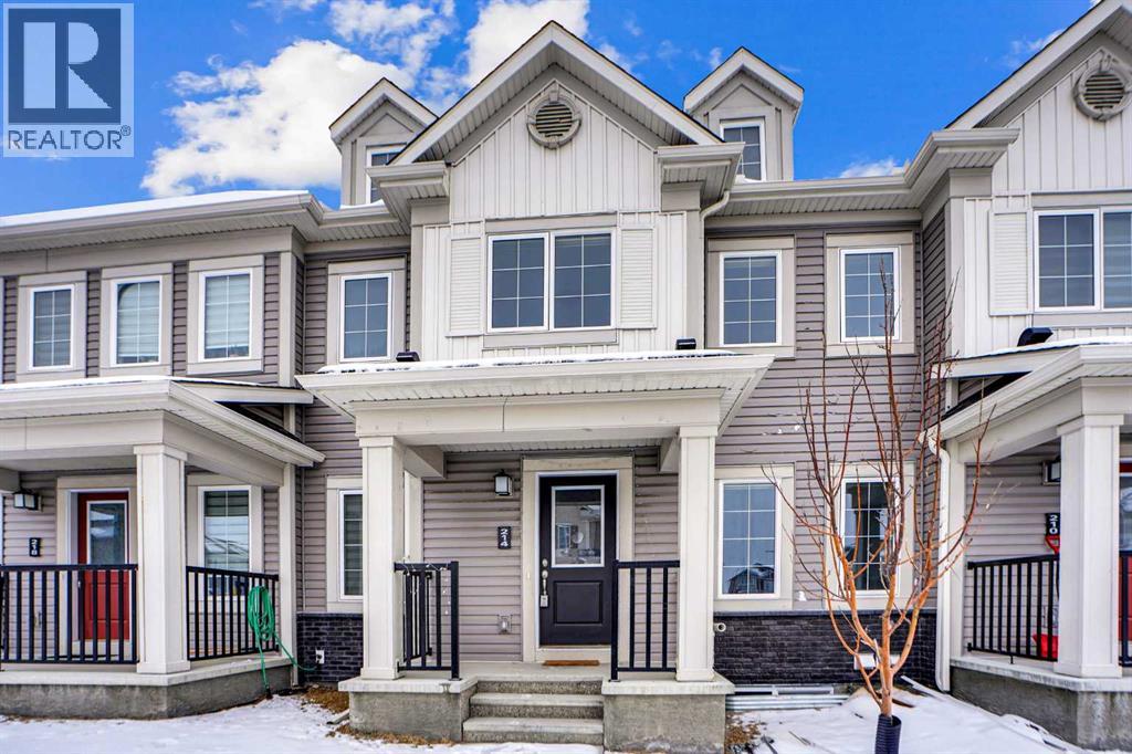 Row / Townhouse for Sale in 214 Cityside Grove NE|Calgary, Alberta T3N1E1 2