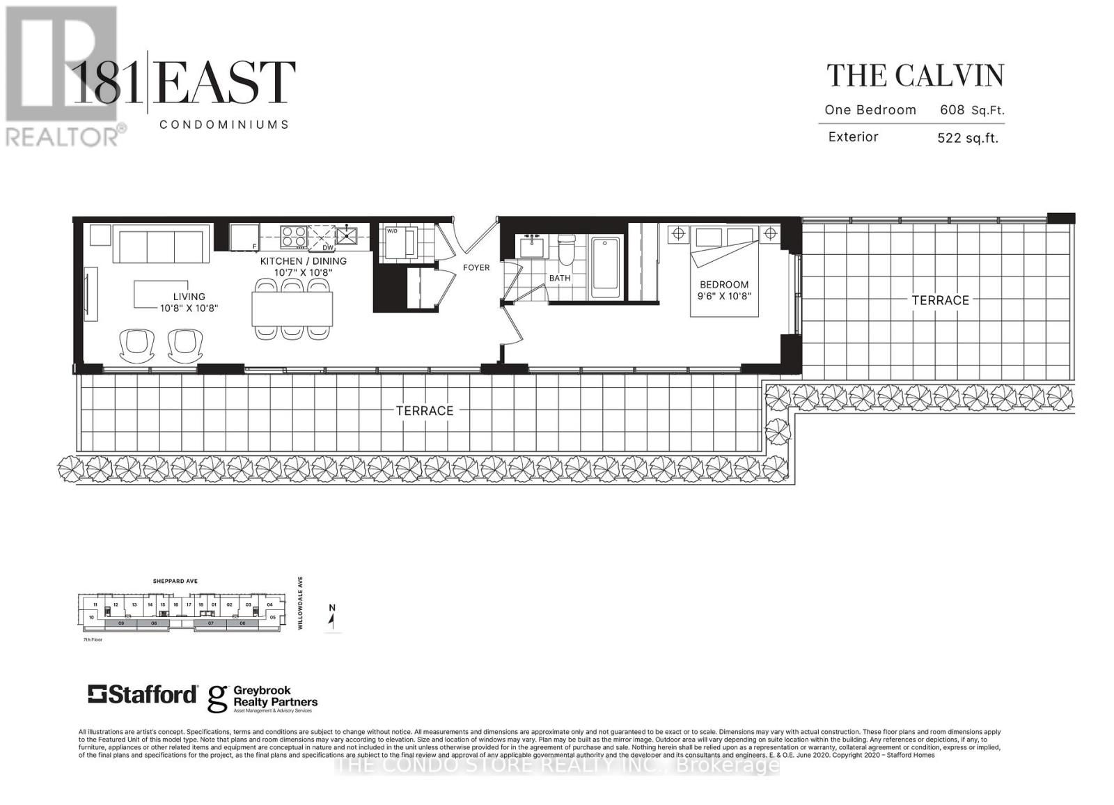 Apartment – 708 - 181 SHEPPARD AVENUE E, Toronto – photo 2